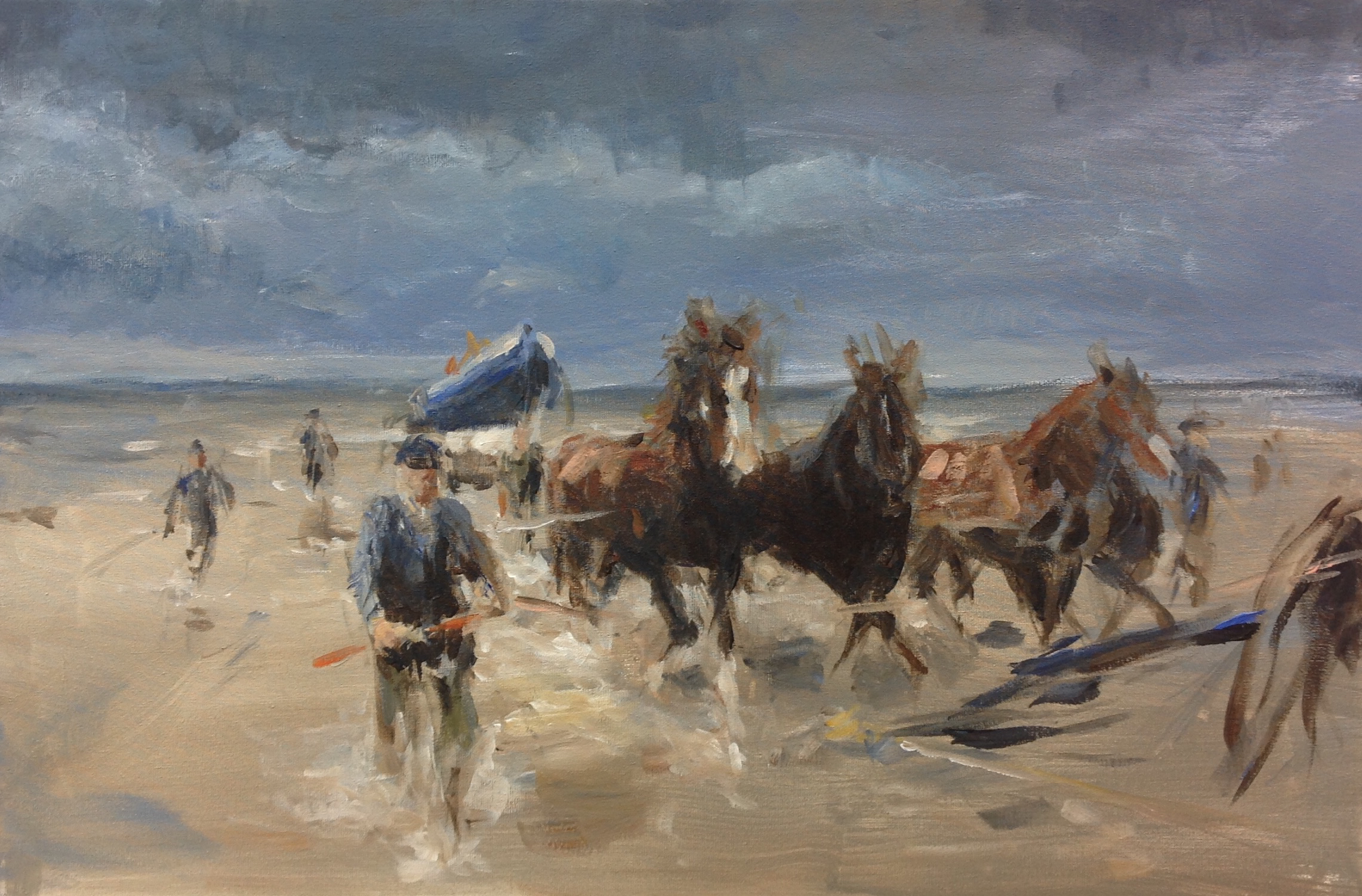 De Amelandse reddingsboot Abraham Fock